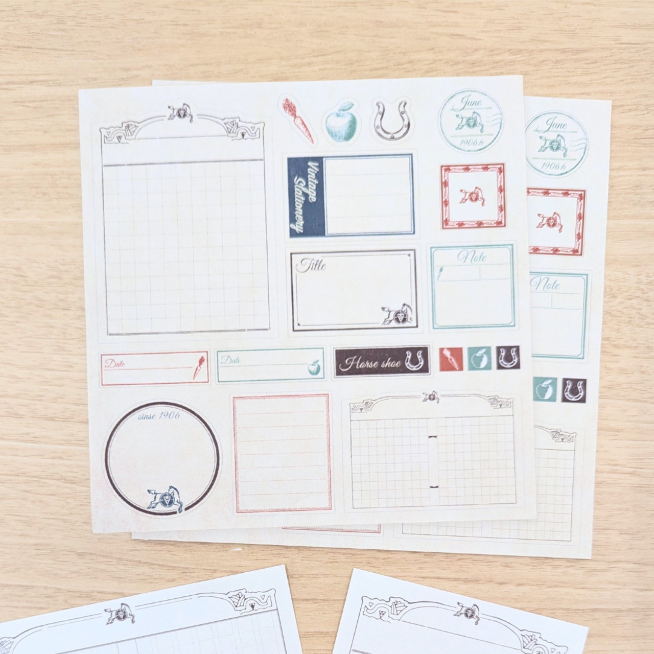 Writable Collage Stickers